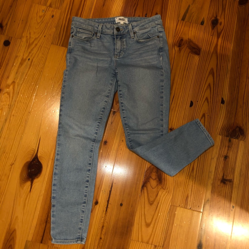 PAIGE VERDUGO JEANS WORN ONCE!